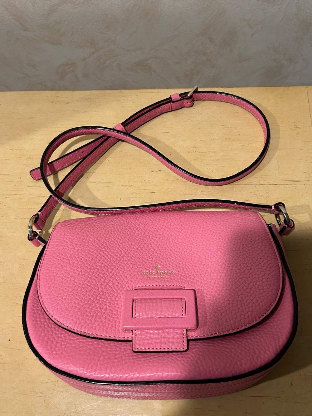 Kate spade Carlyle street Kallie pink sunset women’s crossbody bag #pxru 8370